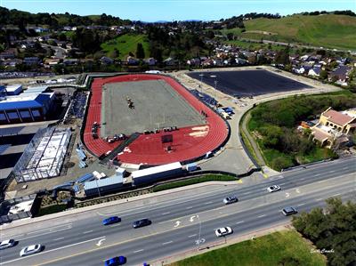 Stadium subgrade prep